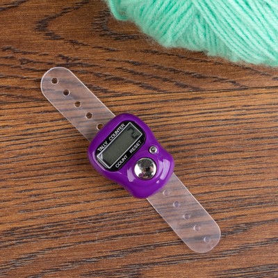 Счётчик рядов электронный, на ремне, цвет МИКС