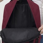 Рюкзак - сумка RISE, текстиль, цвет бордовый - Фото 6
