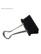 Набор зажимов для бумаг GLOBUS, 25 мм, 12 шт., чёрные - Фото 2