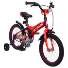 Велосипед 16" Stels Jet, Z010, цвет фиолетовый/оранжевый - Фото 2