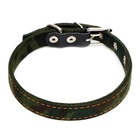 Ошейник брезентовый двухслойный «Камуфляж», 50×2 см, ОШ 25-35 см - Фото 3