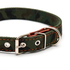 Ошейник брезентовый двухслойный «Камуфляж», 54×2.5 см, ОШ 35-45 см - Фото 3