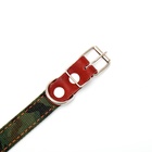 Ошейник брезентовый двухслойный «Камуфляж», 54×2.5 см, ОШ 35-45 см - Фото 5