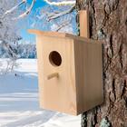 Скворечник со скошенной крышей - Фото 1