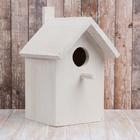 Скворечник, 26,5 × 18,5 × 19 см, белый - Фото 2