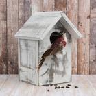 Скворечник, 26,5 × 18,5 × 19 см, состаренный - Фото 3