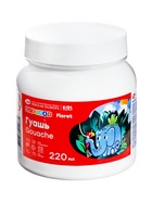 Гуашь в банке «ЗХК. Цветик», 220 мл, белая - Фото 8