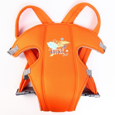 Рюкзак-кенгуру для малыша «Мечта», от 3 до 10 кг, оранжевый, Крошка Я