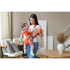 Рюкзак-кенгуру для малыша «Мечта», от 3 до 10 кг, оранжевый, Крошка Я - Фото 11