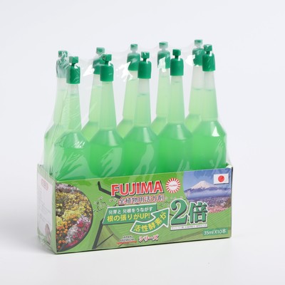 Удобрение Японское FUJIMA для всех типов растений, зелёный, 35 мл, 10 шт.