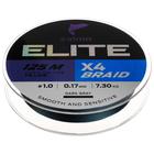 Шнур плетёный Salmo Elite х4 BRAID Dark Gray, диаметр 0.17 мм, тест 7.3 кг, 125 м - фото 294898469