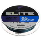 Шнур плетёный Salmo Elite х4 BRAID Dark Gray, диаметр 0.20 мм, тест 9.1 кг, 125 м - фото 9595663