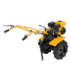 Мотоблок Denzel DPT-270S, 7 л.с, 850х350 мм, фрез 3х4, шкив отбора мощности, передачи 2В/1Н - фото 22685821