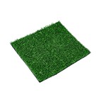 Газон искусственный, ландшафтный, ворс 10 мм, 4 × 10 м, зелёный - фото 294898569