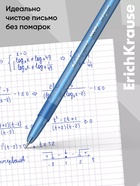 Ручка шариковая ErichKrause. Neo Original, синий стержень, узел 0.7 мм, на масляной основе - Фото 3