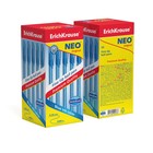 Ручка шариковая ErichKrause. Neo Original, синий стержень, узел 0.7 мм, на масляной основе - Фото 6