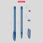 Ручка шариковая ErichKrause. Neo Original, синий стержень, узел 0.7 мм, на масляной основе - Фото 4