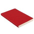 Бизнес-Блокнот А5, 100 листов, Megapolis flex, обложка ПВХ, бордовый - Фото 3