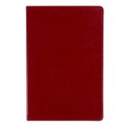 Бизнес-Блокнот А5, 100 листов Nebraska, искусственная кожа, бордовый - Фото 2