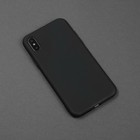 Чехол для телефона Matt case для Apple Iphone X/Xs, матовый, черный - Фото 2
