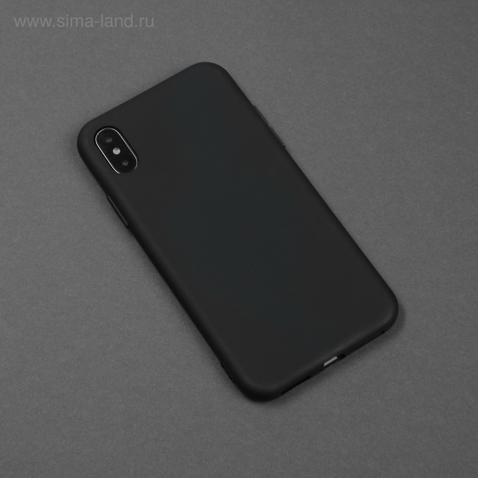 Чехол для телефона Matt case для Apple Iphone X/Xs, матовый, черный  (4929478) - Купить по цене от 27.60 руб. | Интернет магазин SIMA-LAND.RU