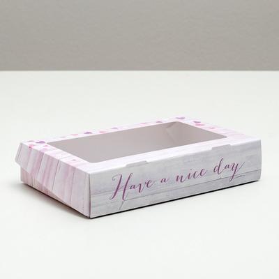Коробка кондитерская, упаковка, «Хорошего дня», 20 х 12 х 4 см
