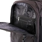 Рюкзак молодёжный, 45 х 32 х 21 см, Grizzly 019, эргономичная спинка, чёрный/синий RQ-019-12 - Фото 13