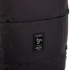 Рюкзак молодёжный, 45 х 32 х 21 см, Grizzly 019, эргономичная спинка, чёрный/синий RQ-019-12 - Фото 9