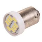 Лампа светодиодная Skyway T9 (T4W), 12 В, 8 SMD, белая, набор 2 шт, S08201363 4971517 - фото 314945740