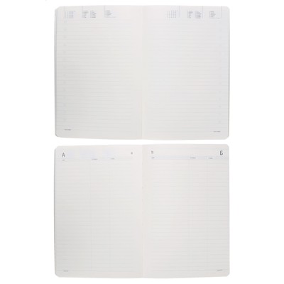 Ежедневник недатированный А5, 136 листов Megapolis Flex, обложка искусственная кожа, блок 70 г/м2, серебряный