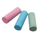 Мелки цветные для асфальта 14 штук, 7 цветов Calligrata TOP, цилиндр, длина 80 +/-мм, диаметр - 20мм - Фото 2