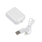 Наушники i12, TWS, беспроводные, вкладыши, микрофон, BT v5.0, 55/400 мАч, белые - Фото 6