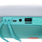 Портативная колонка SK1023GN, microSD/USB, Bluetooth 5.0, 10 Вт, 1200 мАч, зеленая - Фото 3