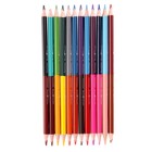 Карандаши 24 цвета, 12 штук, Twincolor - фото 21057647