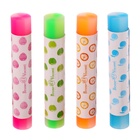 Ластик HappyGraphix Fruit, круглый, мягкий, МИКС 4939398