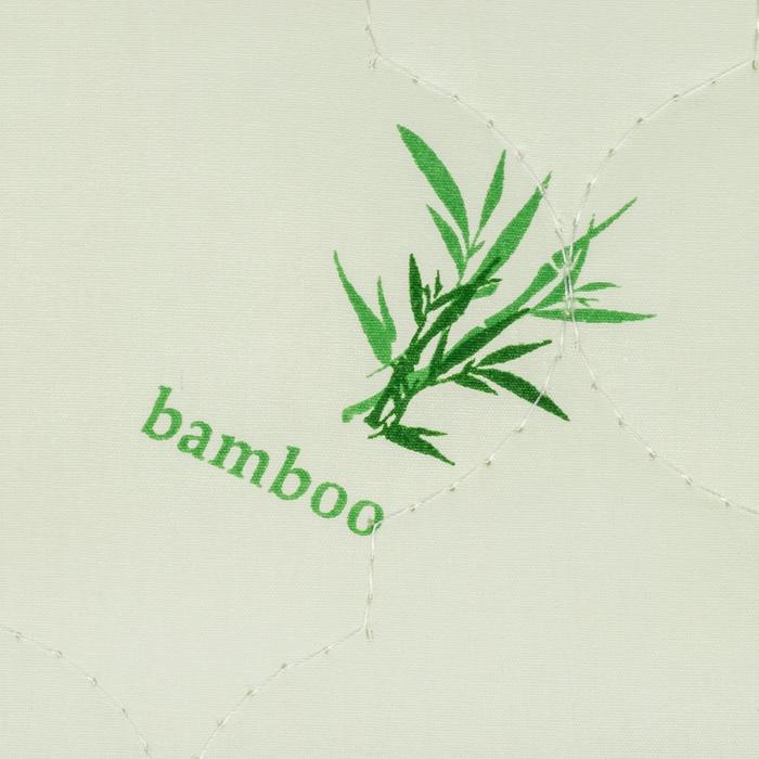 Подушка Адамас "Бамбук", размер 50х70 см, бамбуковое волокно, чехол тик - фото 1880240117
