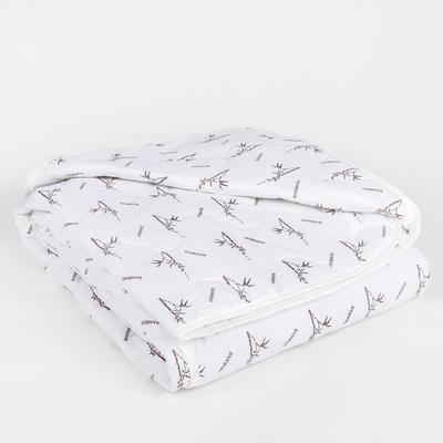 Одеяло всесезонное Адамас «Бамбук», размер 140×205±5 см, 300 г/м², чехол тик, микс