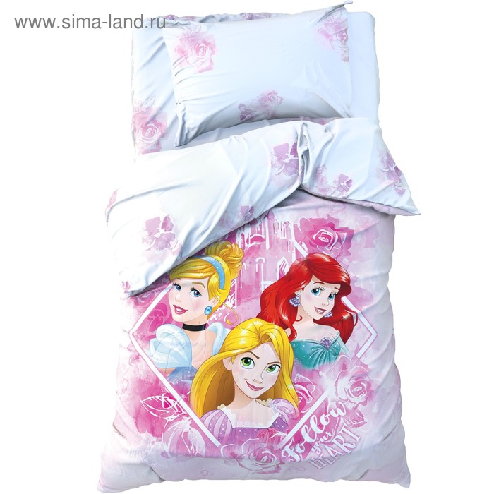 Постельное бельё 1.5-спальное «Этель» Follow your heart, поплин