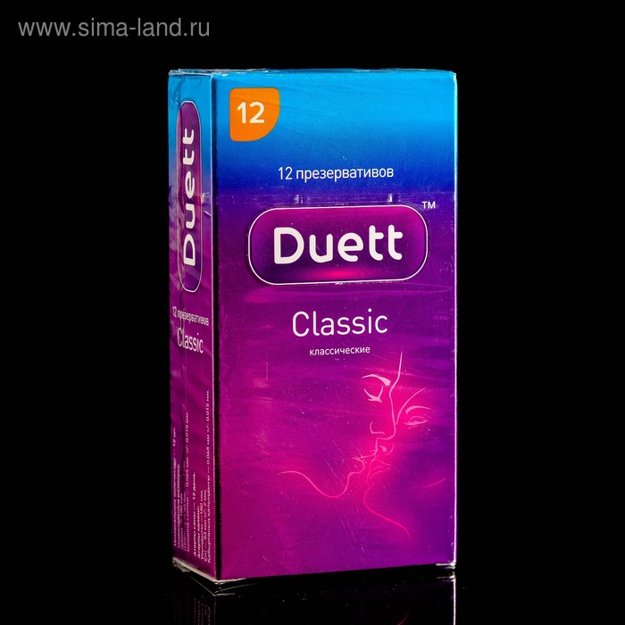 Презервативы DUETT classic №12 - Фото 1