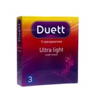 Презервативы DUETT ultra light 3 шт. - фото 6290847