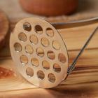 Толкушка с деревянной ручкой, художественная роспись - фото 23278766