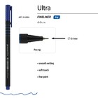 Ручка капиллярная Ultra FINELINER, узел 0.4 мм, стержень синий - Фото 3