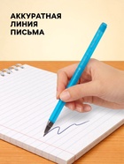 Ручка шариковая BrunoVisconti. Firstwrite. Creative, синий стержень, узел 0.5 мм, матовый корпус, МИКС - Фото 2