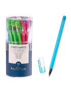 Ручка шариковая BrunoVisconti. Firstwrite. Creative, синий стержень, узел 0.5 мм, матовый корпус, МИКС - Фото 4