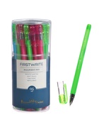 Ручка шариковая BrunoVisconti. Firstwrite. Creative, синий стержень, узел 0.5 мм, матовый корпус, МИКС - Фото 8