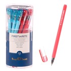 Ручка шариковая Firstwrite Joy, узел 0.5 мм, синие чернила, матовый корпус Silk Touch, МИКС - фото 8980367