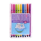 Фломастеры 18 цветов Funcolor, в пластиковом пенале, МИКС - фото 25359813
