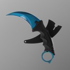 Нож-керамбит "Коготь орла" клинок 9см, синий - фото 321099468