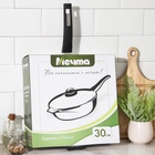 Сковорода Мечта «Гранит Star», d=30 см, стеклянная крышка, антипригарное покрытие, литой алюминий, тёмно-синяя - Фото 8