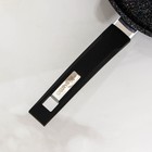 Сковорода «Гранит Star», d=28 см, пластиковая ручка, стеклянная крышка, антипригарное покрытие, цвет чёрный - фото 4304929